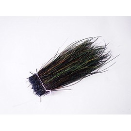 Peacock Haar 020-Fe-02 [020-Fe-02] Black/Fly Material Feathers Feathers Material Fishing Hook Tying Parts