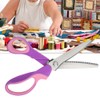 Wavy Serrated Scissor Colour Handle DIY Hand Made Cloth Paper