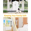 Door Security Slide Latch Lock with 12 Screws , 2