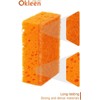 Okleen Orange Multi Use Scrub Sponge. Made in Europe. 18