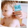 Envase de Talco para Bebés Azul Diseño de Oso, PP