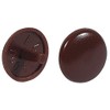 Gedotec Furniture Cover Caps Cherry Wood Screw Covers Plastic Screw