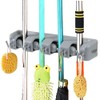 Vicloon Broom Mop Holder Tidy Organizer, Wall Mounted Organizer with