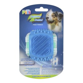 Juguete Dental Para Perro En Forma De Cubo Con Cerdas Sabor