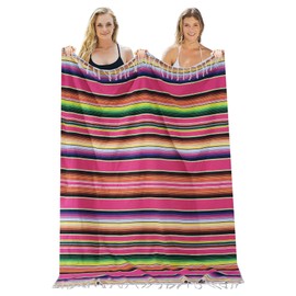 Extra Large Beach Towel Serape Mexican Turkish Picnic Outdoor Camping XL Big Giant Huge Long Jumbo Wide for 2 Persons Oversized Sand Free Clearance Sandproof Sandless Lightweight Cloud