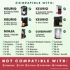 SavePod Cafetera con cápsulas de café reutilizables, compatible con máquinas