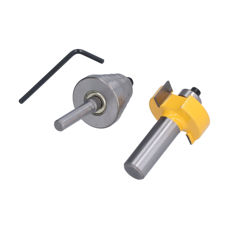1/2in Router Bit 6 Bearing Slot Cutter for Multiple Depth