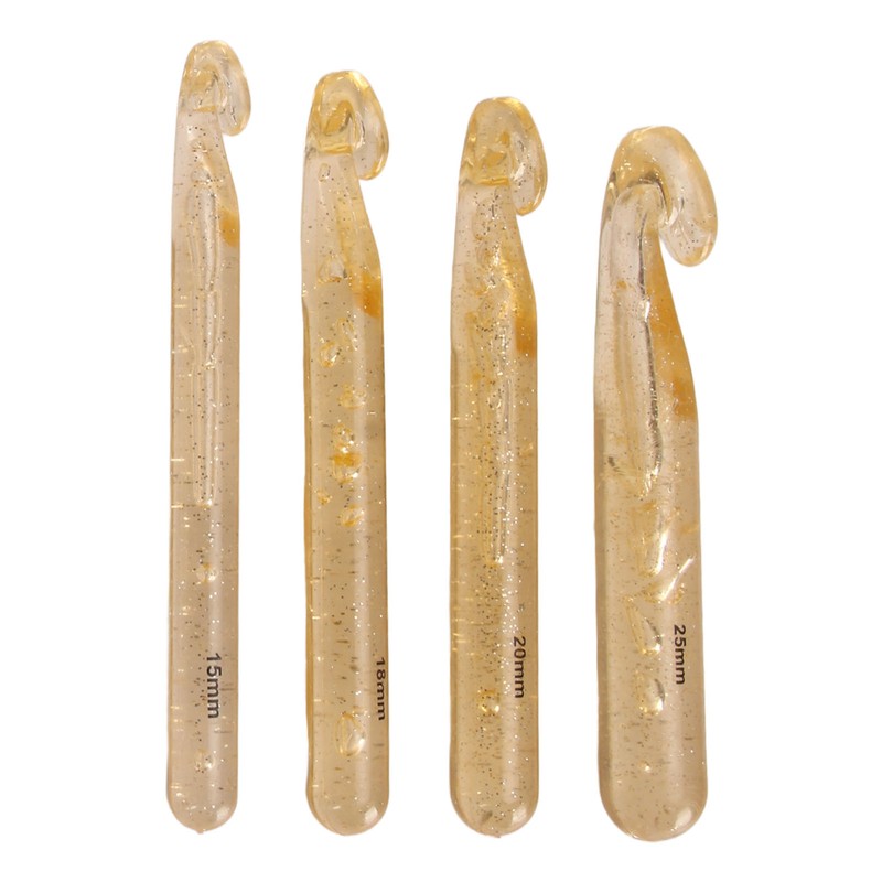 Large Crochet Hooks Plastic Weaving Knitting Crochet Hook Tools for