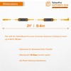 TetherPro Optima 10Gbps Gen 2 USB-C, 31' (9.4m), Straight to