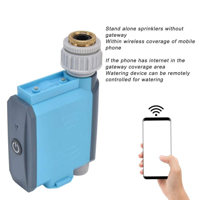 Irrigation Timer IP67 Waterproof Bluetooth Phone Remote Control Rain Sensing