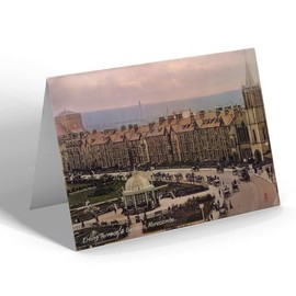 GREETING CARD - Vintage Lancashire - Erving Terrace & Gardens, Morecambe (b)
