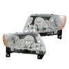 Silscvtt Conjunto de faros delanteros de repuesto para Compass 2011-2017,