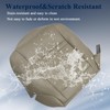 NLQR Front Driver Side Bottom Replacement Seat Cover Tan Microfiber