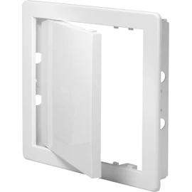 Awenta 300 x 400 mm Plastic Access Panel Door - White - Inspection Hatch - Concealed Hinge - Removable Door - Paintable Smooth Surface (12 x 16 Inches)