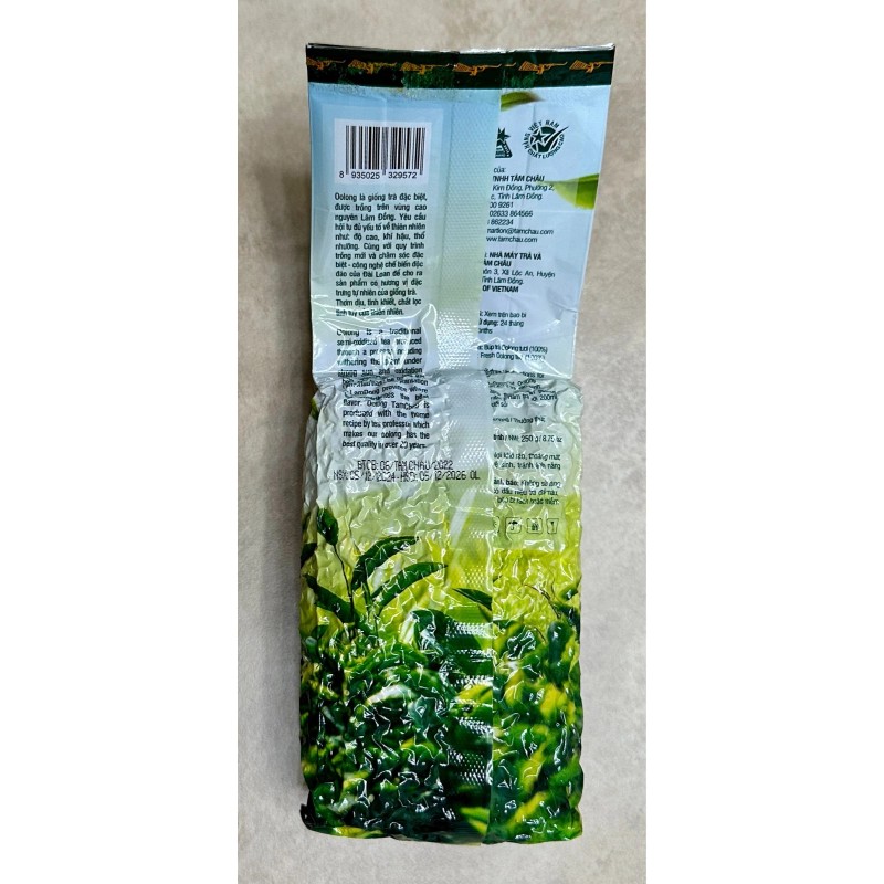 Tam Chau Traditional Oolong Tea 250g 8.75 Oz New Vacuum