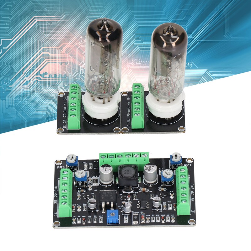 Vacuum Tube Driver Board Drive Module Dual Channel Level Indicator