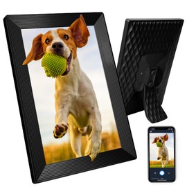 3D Digital Picture Frame 10.1" Touch Screen,No Monthly Fee