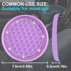 Amooca Car Cup Coaster 4 Pack Universal Non-Slip Cup Holders