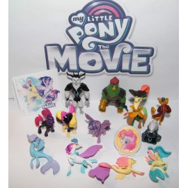 My Little Pony The Movie Party Favors Set of 14  New Figures, Sticker and Ring!