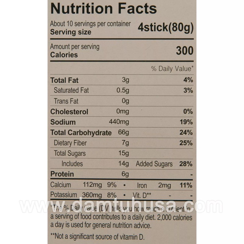 Damtuh Korean Black Grain Mix Powdered Tea 40 pcs x