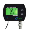 GAIN EXPRESS 2-in-1 PH and Temperature Monitor, PH Measuring Instrument,