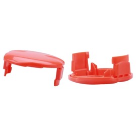 Ershengsan 2 Pcs Trimmer Spool Cover Caps Compatible with FLY021, Practical Spool Cover Caps Replaceable Twin Line Cutting Head Covers for Contour 500, 600, 700 FLY060 Grass Trimmers