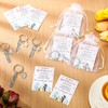 Ecation 15 Sets Volunteer Appreciation Gifts Volunteer Keychain with Puzzle