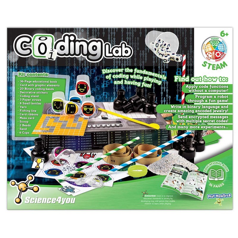 Science4you — Coding Lab — 10 Experiments to Learn How