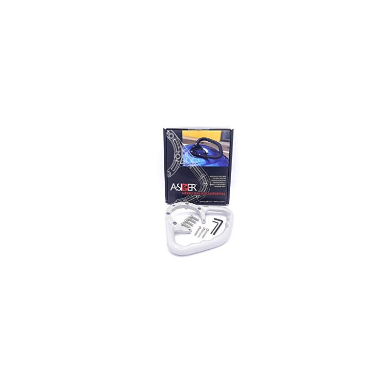 Motorrad Tank Haltegriff Silber A-SIDER Sozius Honda Modelle