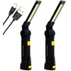 Enthusiast Gear LED Work Light - USB Rechargeable COB Flashlight