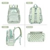 Lreneilu Clear Backpacks for Girls Women, Heavy Duty PVC Transparent