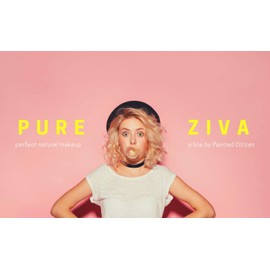 Pure Ziva Pink Glow Illuminating Highlighter Bronze Bronzer Bronzing Contour Sunkissed Pressed Powder, Talc & Paraben Free, No Animal Testing & Cruelty Free