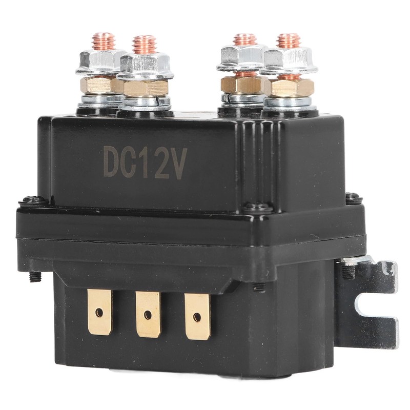 Ausla 12V 250A Winch Relay Kit, Brass Coil Split Charging
