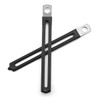 DGHAOP 10pcs Cable Clamp 100x10x6mm Insulated Clamp Carbon Steel Flexible