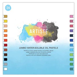 Artiste Water-Soluble Oil Pastels - Pack of 24