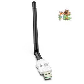 Class 1 Long Range Bluetooth Adapter for PC, QGOO USB Bluetooth Adapter for PC 5.3+EDR, Bluetooth Dongle Bluetooth Receiver Support Windows10/8.1/8/7（white-047）