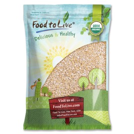 Food to Live Gluten Free Organic Oat Bran, 6 Pounds – A Nutritional Powerhouse High Fiber Hot Cereal, Milled from High Protein Oats. Non-GMO, Kosher.