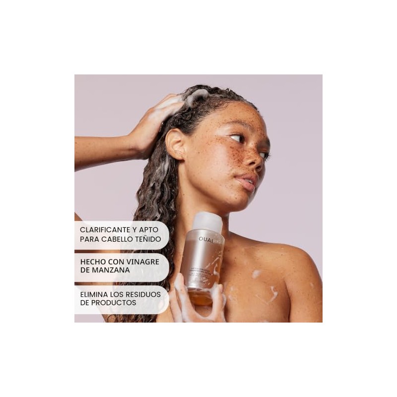OUAI Pack De Champú Detox Y Acondicionador Para Cabello Medio