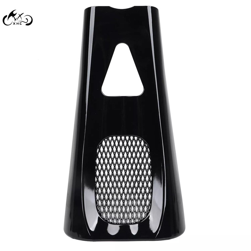 Unbranded Vivid Black Motor Chin Spoiler For Harley Touring Road