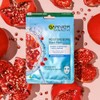 Garnier Moisture Bomb Pomegranate and Hyaluronic Acid Sheet Mask, Super