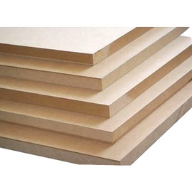 DGwood Custom Size 1/2'' (12mm) x 24'' x 24'' MDF Board (1 Sheet)