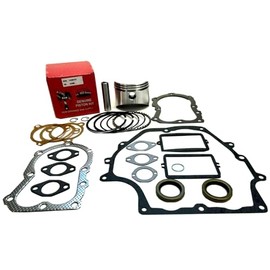 Lil Red Barn Compatible with Tecumseh Sears Surburban Bolens HH100 & HH120 Piston with Rings and Engine Gasket Set Replaces Part# 33237B, 32238, 32238A, 32238B