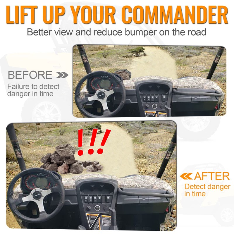 Commander Lift Kit - StarknightMT UTV Lift Kit Compatible with