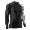 HUGE SPORTS Men's Long Sleeve Rash Guard UPF 50+ UV
