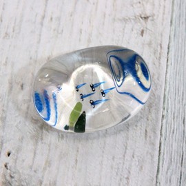 Craftmanhouse Glass Chopsticks Rest (Medaka)