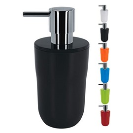 Spirella - Liquid soap dispenser - Capacity: 7.5 x 7.5 x 16.5 cm - 300 ml - Black