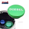 sinocea0 Billet Magnetic Diesel Fuel Filler Gas Tank Cap For