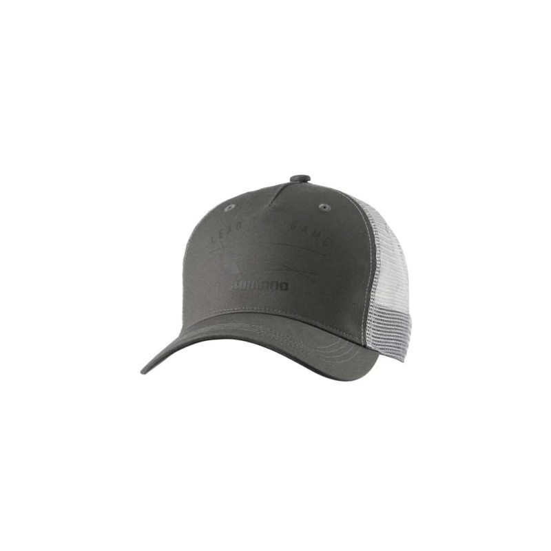 Shimano CA-066Y Graphic Mesh Cap, Charcoal, M