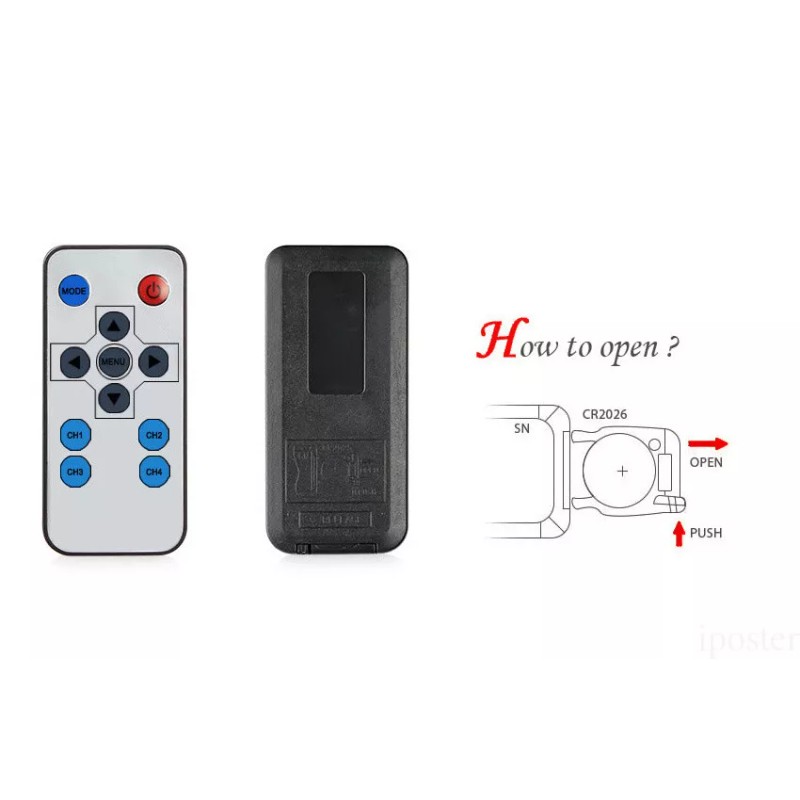 iPoster 7" Quad Split Monitor Screen 2 Reversing Camera 2