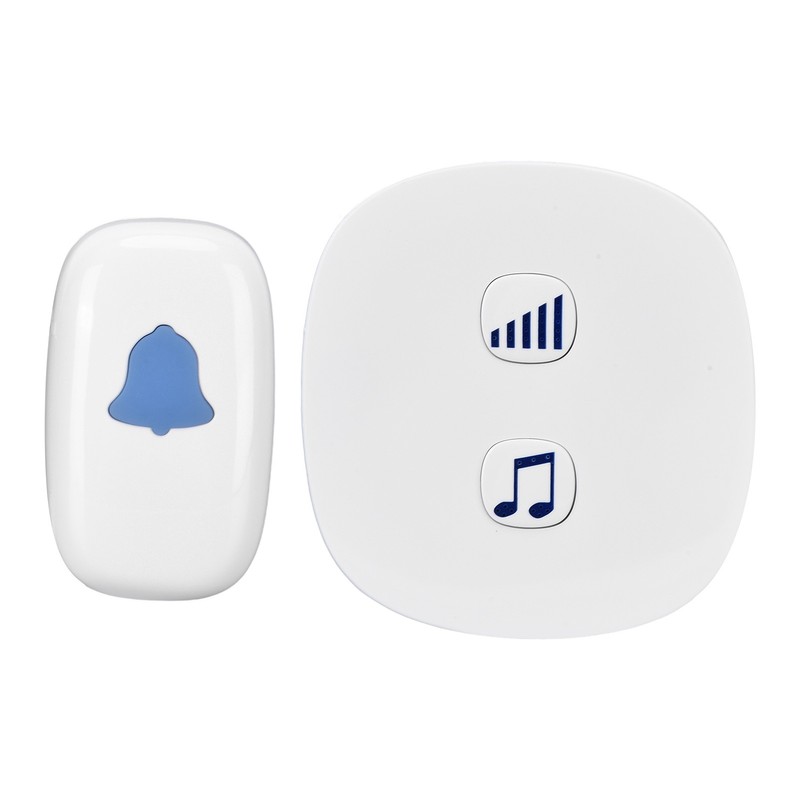 100DB Wireless Doorbell Waterproof 38 Melody Adjustable Volume 100m Range